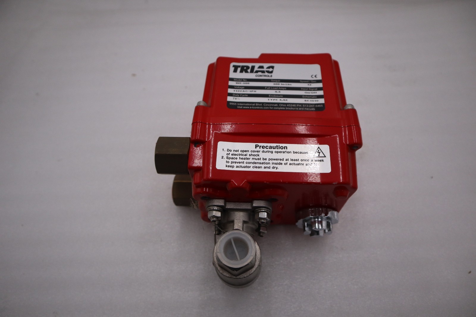 Used NEW A-T CONTROLS WE-500 115VAC 0.4A NSMP STOCK H1275