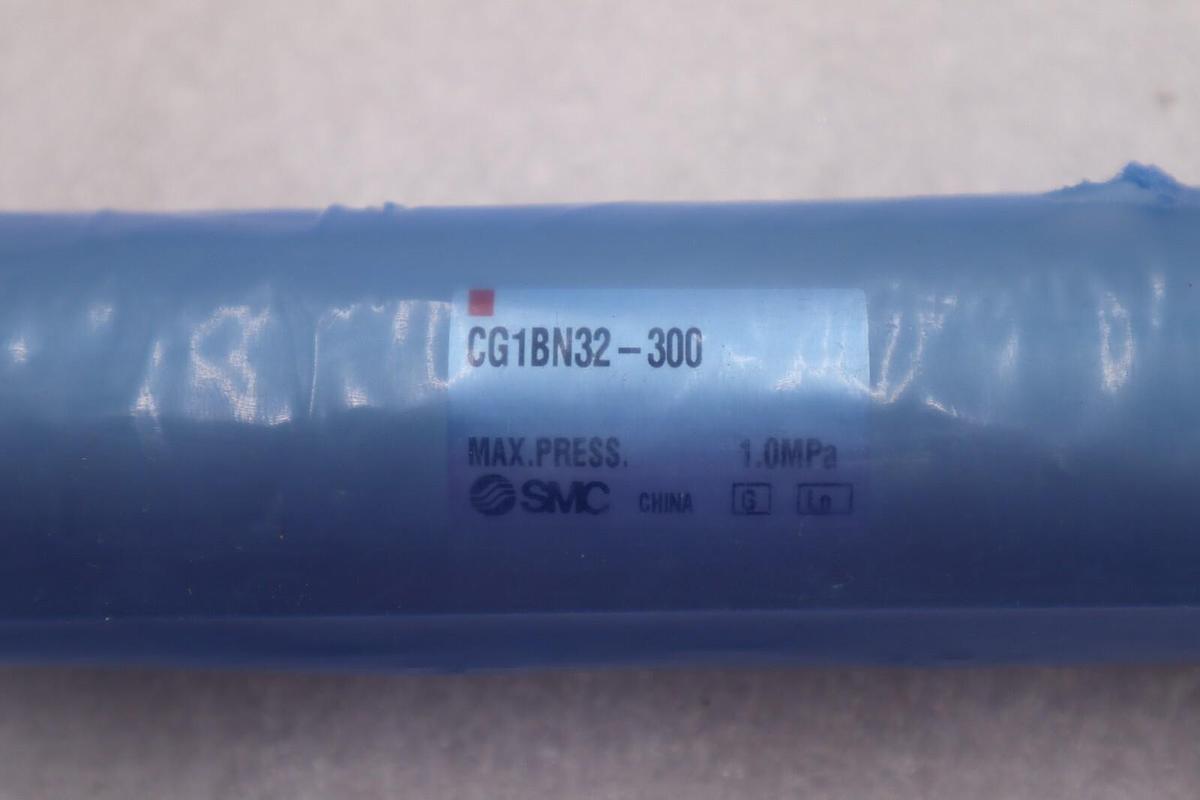 Used SMC CG1BN32-300 Round Body Cylinder Double Acting Single Rod #1407-A