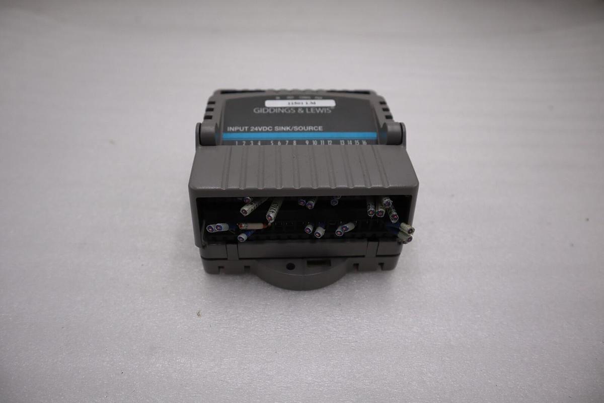 Used Giddings & Lewis M.1300.7372 R1 Input Module 24VDC SINK/SOURCE STOCK 5181A