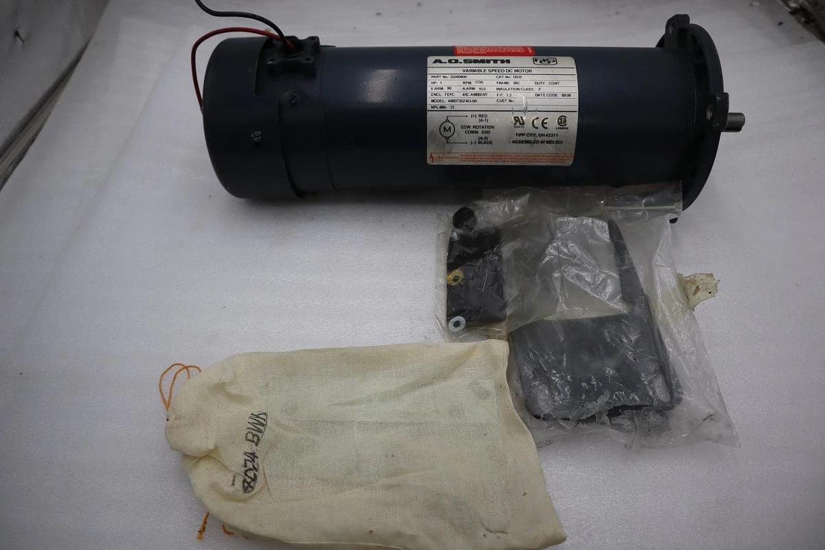 NEW A.O. SMITH D035 ADJUSTABLE SPEED DC DRIVE MOTOR STOCK H1572