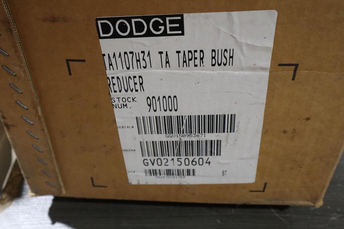 Used Dodge TA1107H31 Shaft Mount Gear 6.01hp 30.9:1 Torque-Arm II Speed Reducer NEW
