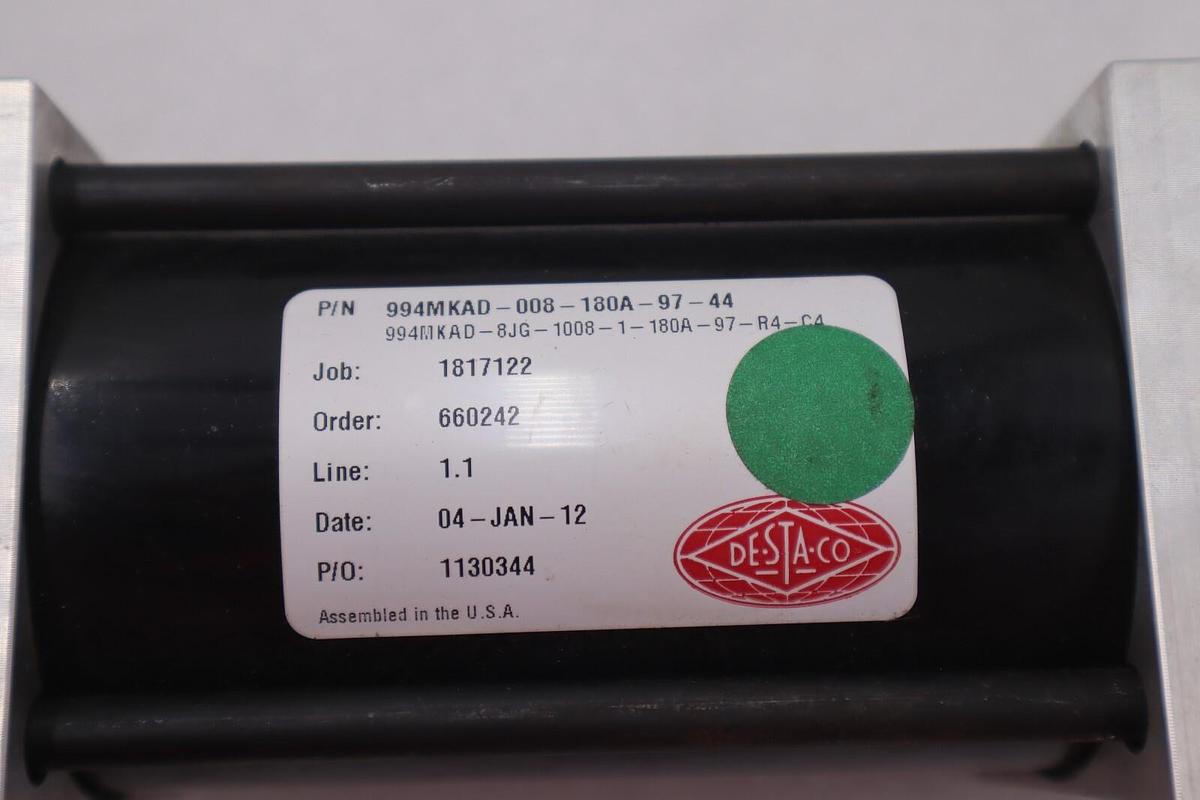 De-Sta-Co Auto Pneumatic Clamp 994MKAD-008-180A-97-44 Line 1.1 New Stock #2615