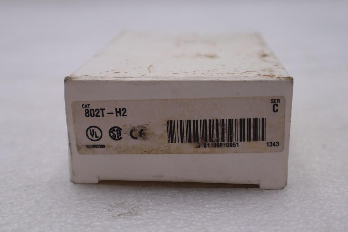Used ALLEN-BRADLEY 802T-H2 SWITCH LIMIT OIL TIGHT SERIES C #K-2274