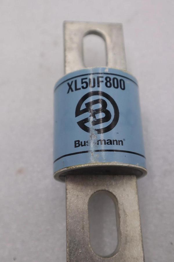 NEW BUSSMANN XL50F800 800 AMP SEMICONDUCTOR FUSE STOCK #K-829A