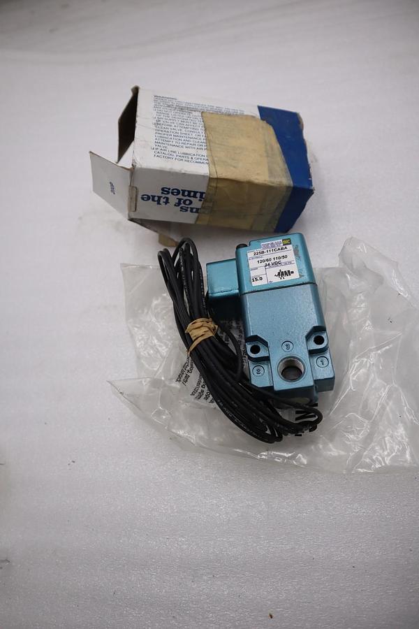 MAC VALVES INC 225B-111CABA VALVE STOCK H805A