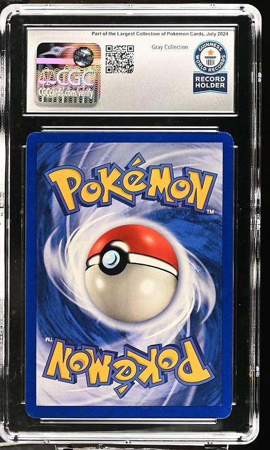 Used 1999 POKEMON BASE SET 1ST EDITION SHADOWLESS #29 HAUNTER CGC WORLD RECORD 1/1