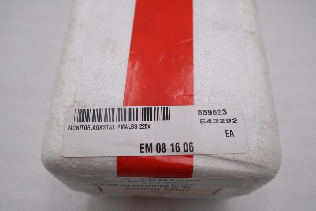 NEW IN BOX AGASTAT PMALBS POWER MONITOR 8AMP 120/240VAC 5AMP 30VDC STOCK G337A