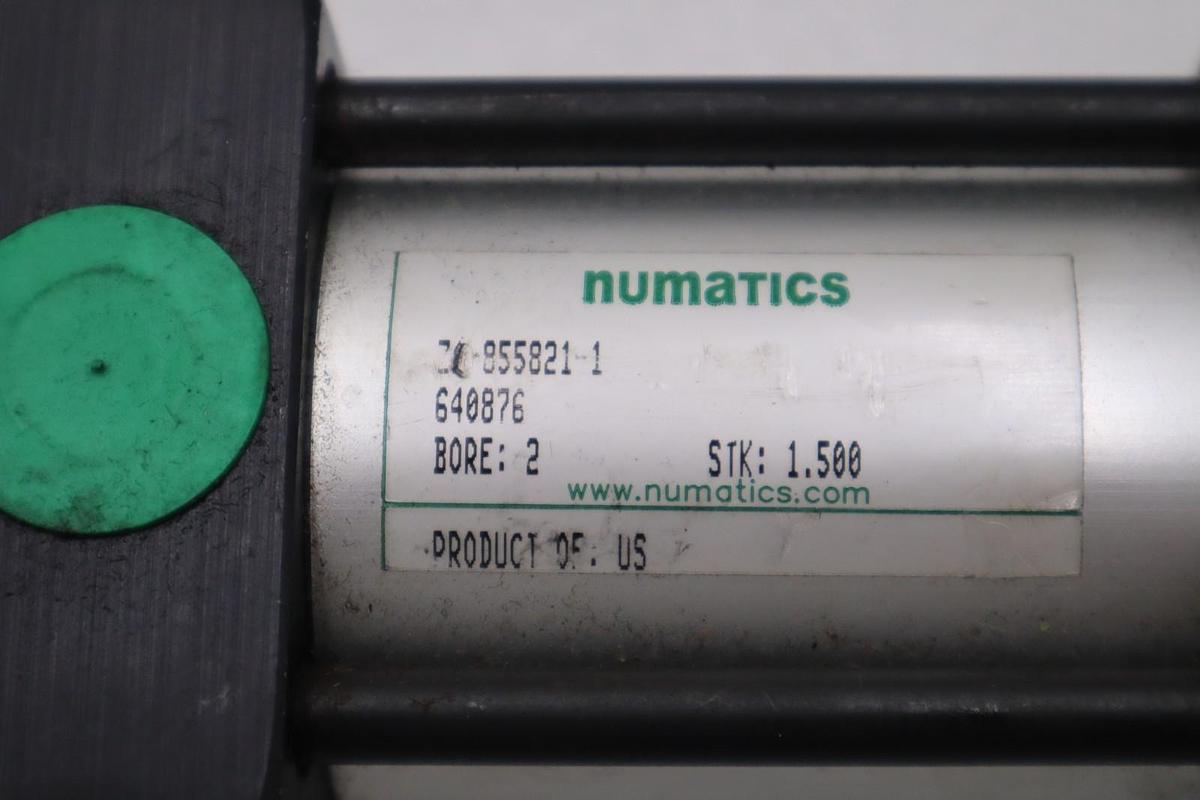 Used Numatics 640876 Pneumatic Cylinder STOCK H1265A