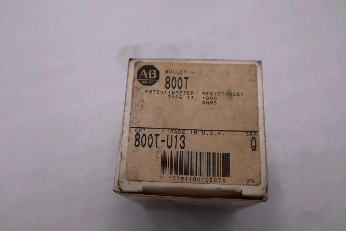 NEW OPEN BOX AB 800T-U13 Allen Bradley Potentiometer STOCK G85B