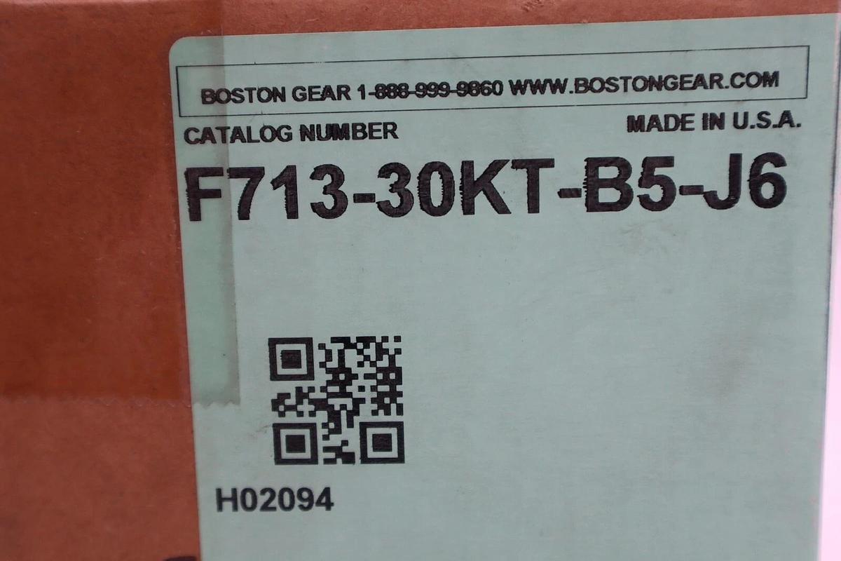 Boston Gear F713-30KT-B5-J6 NEW STOCK 4253