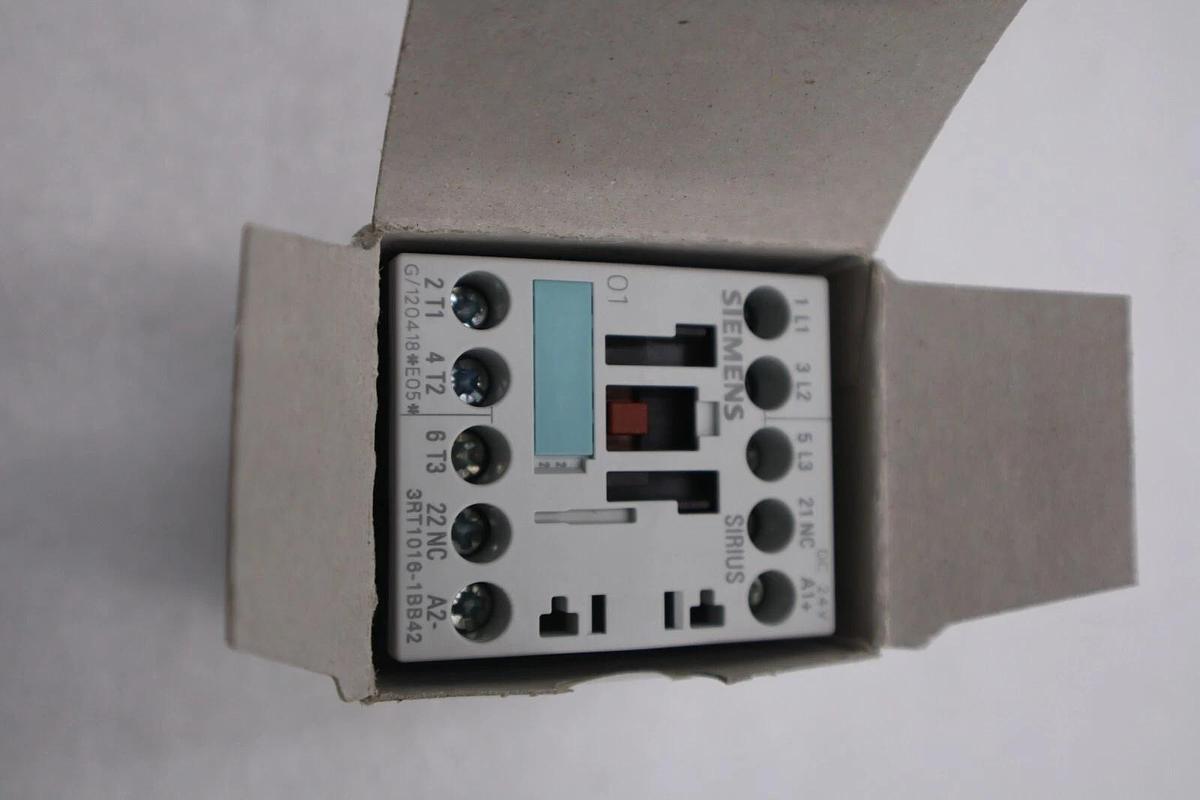 Used New Siemens contactor 3RT1016-1BB42 3RT10161BB42 New With Box Stock G798A