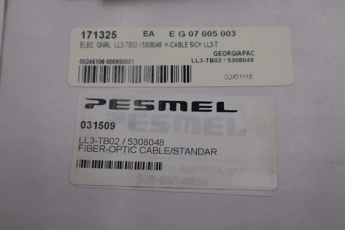 NEW OPEN BOX SICK LL3-TB02 Fiber Optic Sensor STOCK G888A