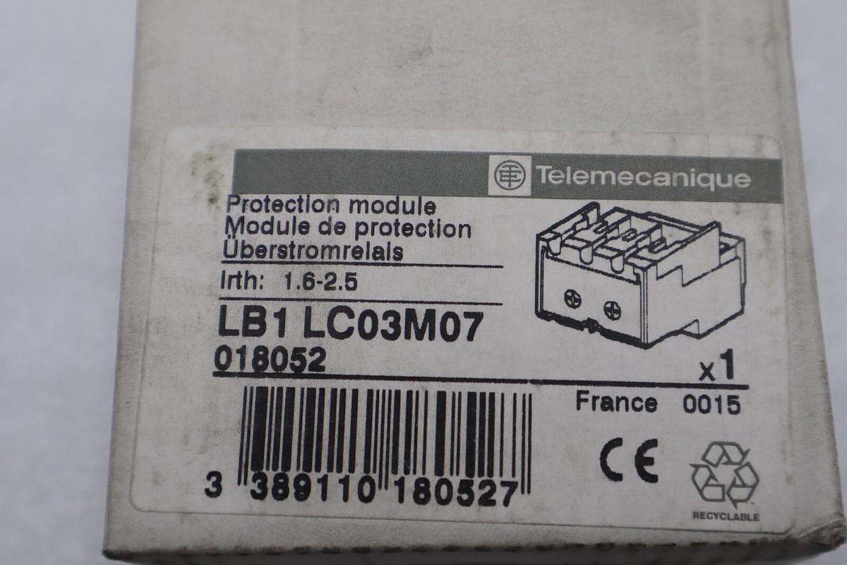 Used NEW Telemecanique LB1 LC03M07 Protection Overload Module STOCK L-439-C
