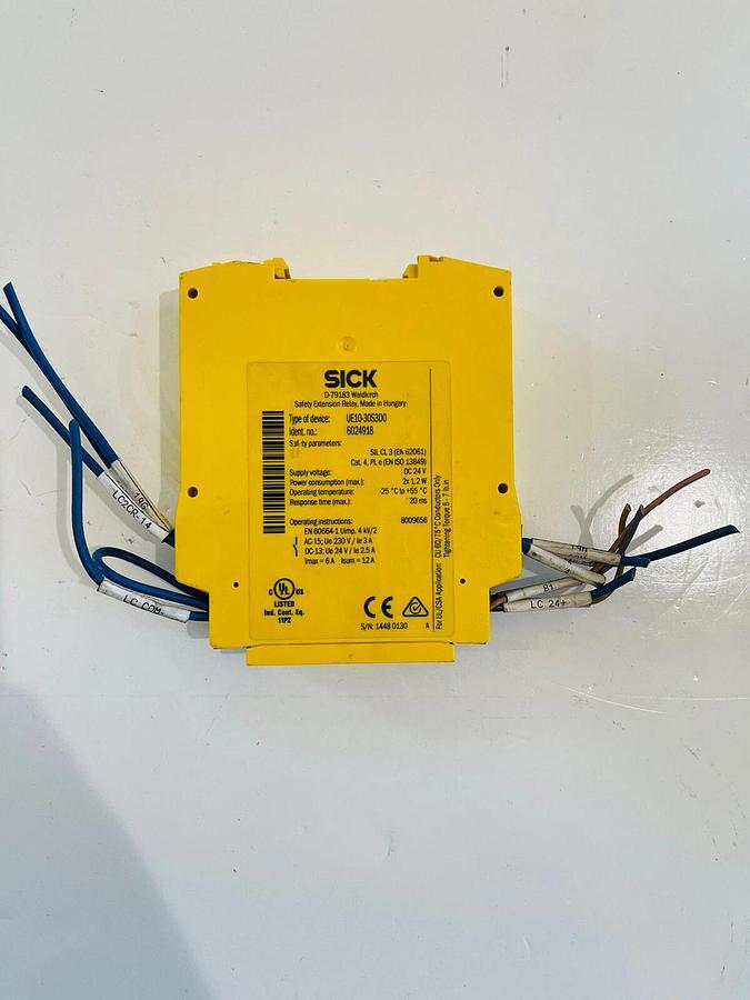 Used SICK D-79183 SAFETY I/O FX3-XTIO84002 #K-866