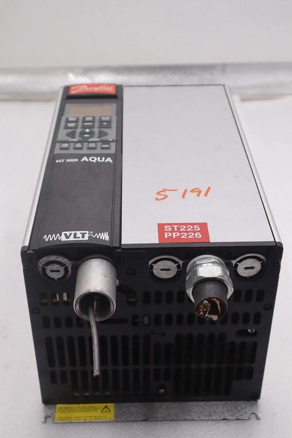Used DANFOSS VLT TYPE 5008 176F0876 VFD DRIVE 7.5 HP STOCK 804A