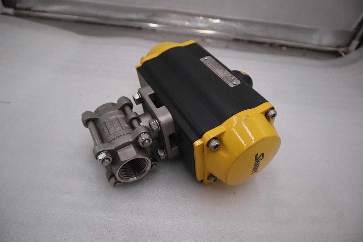 Used Sharpe SPNII075 Valve Actuator W/ Solenoid Mount - SURPLUS NEVER USED #5543CC