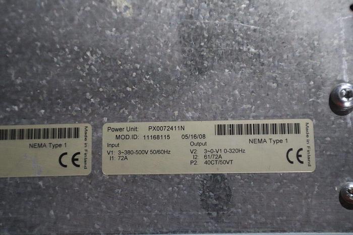 Used EATON 40 HP AC VFD DRIVE 480 VAC 3 PHASE SVX9000 SVX040A1-4A1N1 STOCK 1734-A