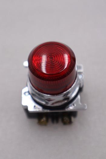 EATON 10250T181NC1N STD IND LIGHT TRANS-120V RED PLASTIC LENS STOCK #K-2329
