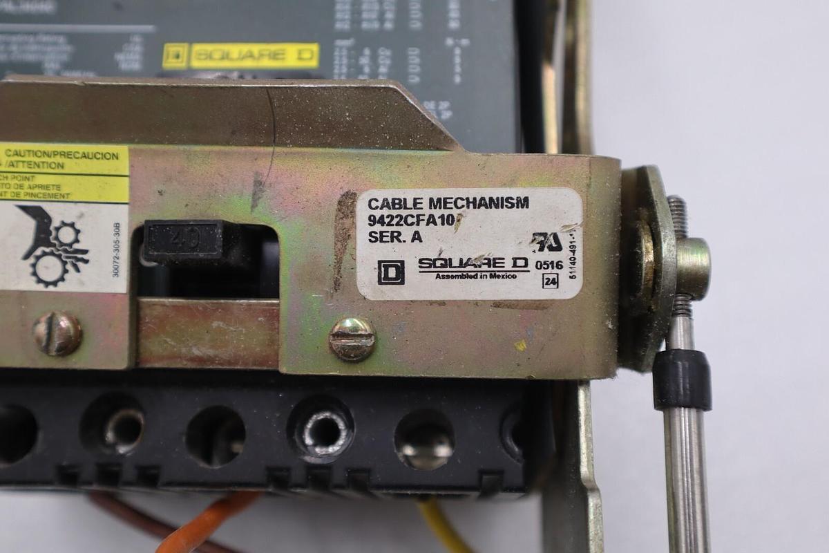 Used SCHNEIDER ELECTRIC 9422CFA10 SQUARE D FAL34040 STOCK 2401A