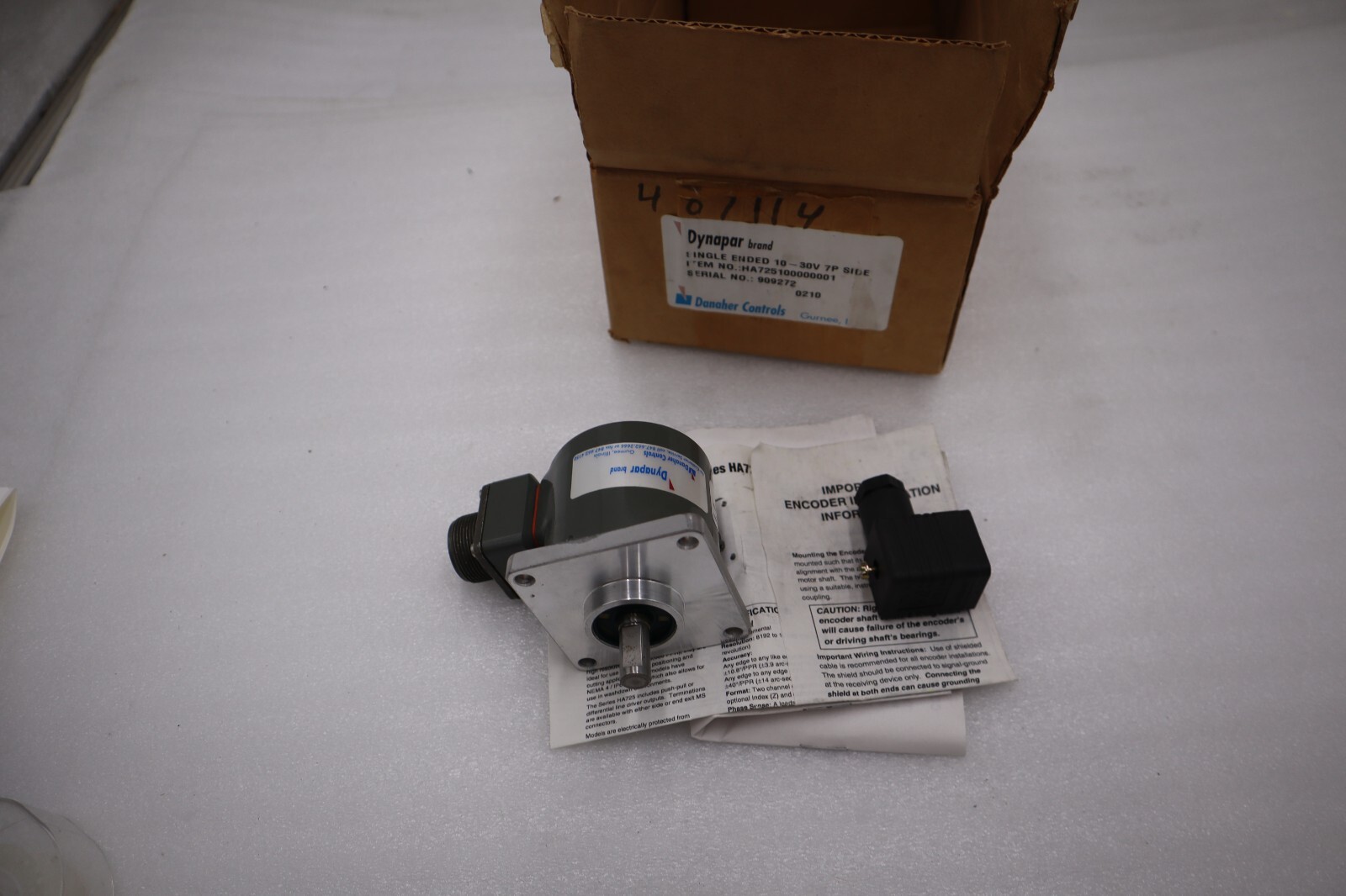 DYNAPAR CONTROLS 674668 STOCK #K-1940A