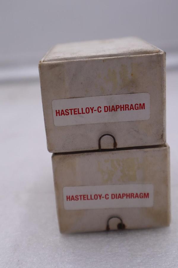 Used Hastelloy-C Diaphragm Type PT-100-V-HC-HT #K-2225