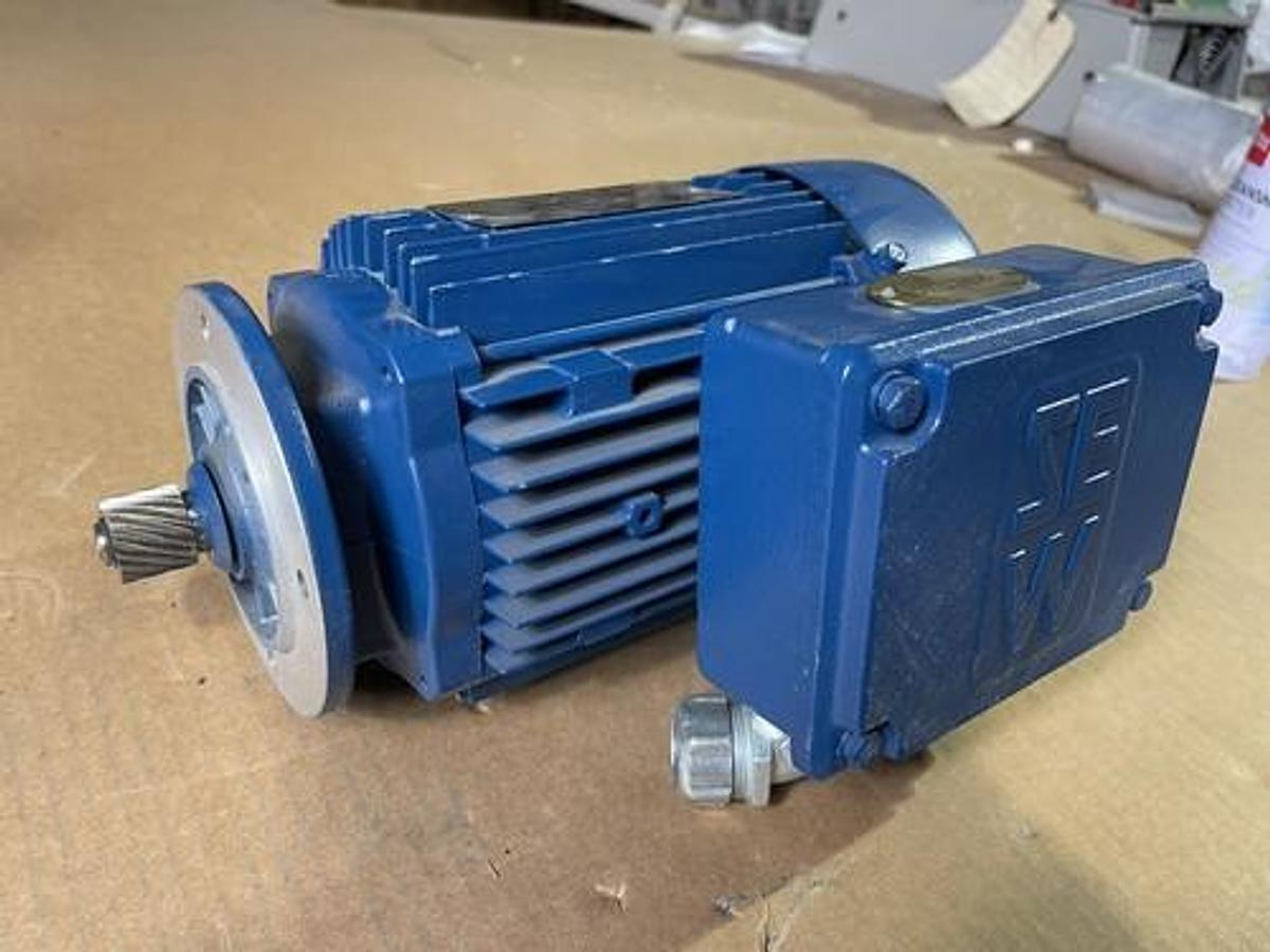 Used Sew Eurodrive DFT80N8/4 , .3/.5 HP , 820/1700 RPM S-64