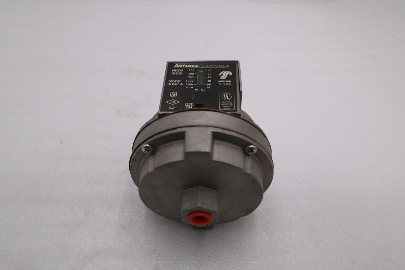 Used NEW OPEN BOX ANTUNES CONTROLS RHGP-A High Pressure Switch STK L207CC