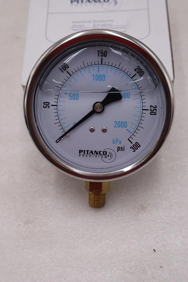 Used PITANCO PRECISION 400LFB15 4" 300 PSI 1/4 NPT - STOCK GF1071