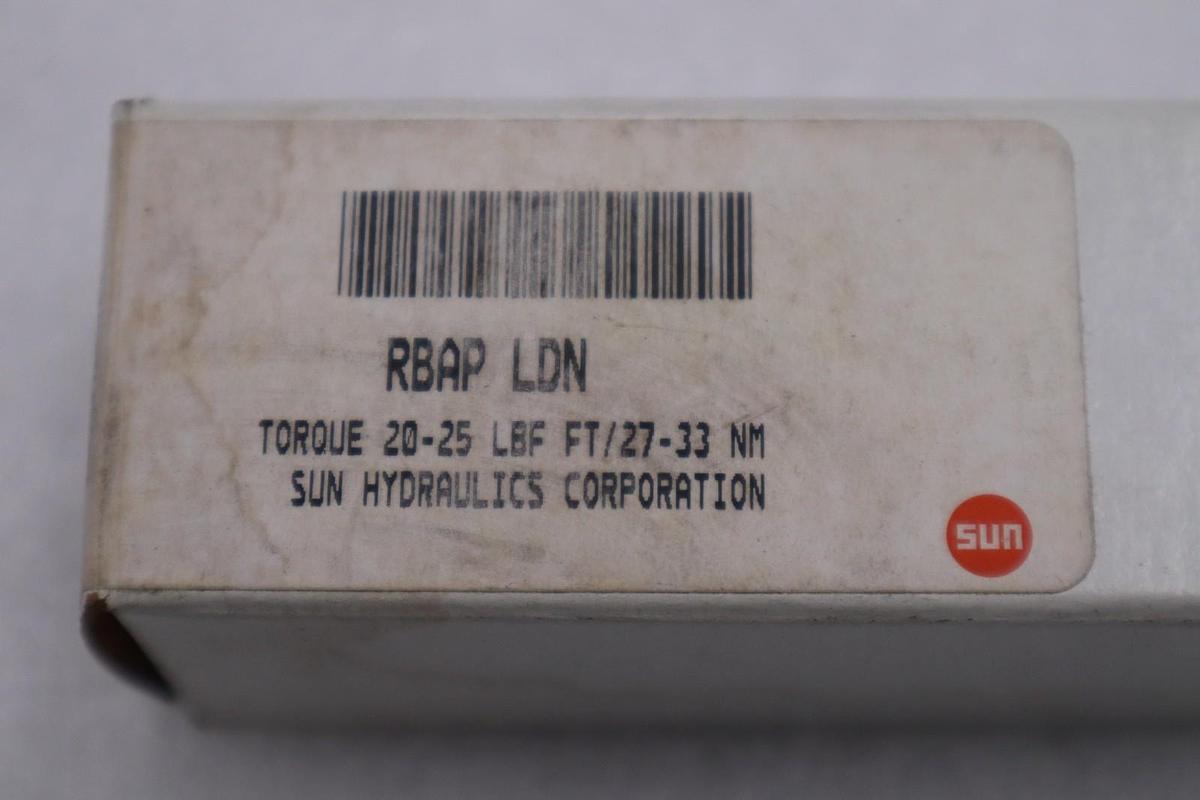SUN RBAP LDN CARTRIDGE ELECTRO-PROPORTIONAL RELIEF VALVE - STOCK GF235A