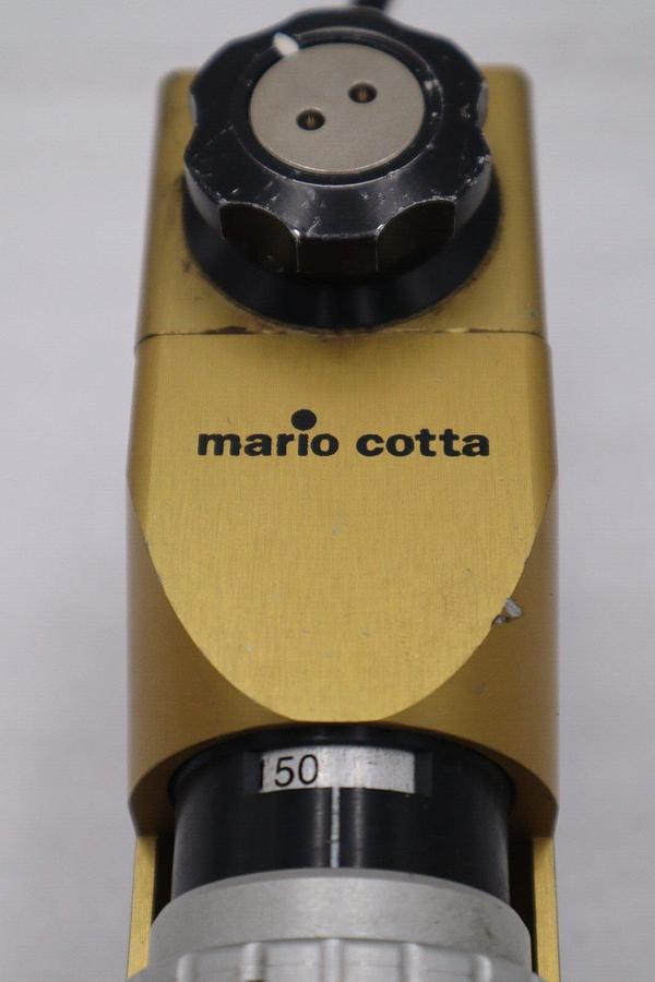 Used Mario Cotta 45 880 CB Gold Pneumatic Shear Knife Holder STOCK S-130-A
