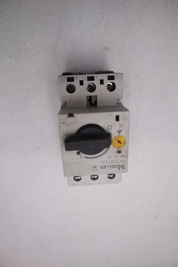 Used KLOCKNER MOELLER PKZM0-0.4 MANUAL MOTOR CONTROLLER STOCK K-3471