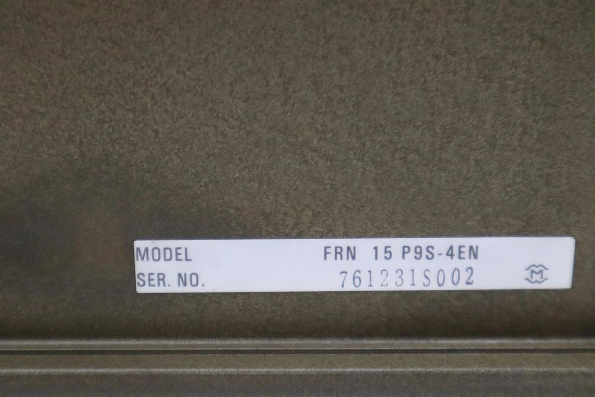Used FUJI ELECTRIC FRN 15 P9S-4EN SER 761331S002 3AC 380-415V STOCK 2526A