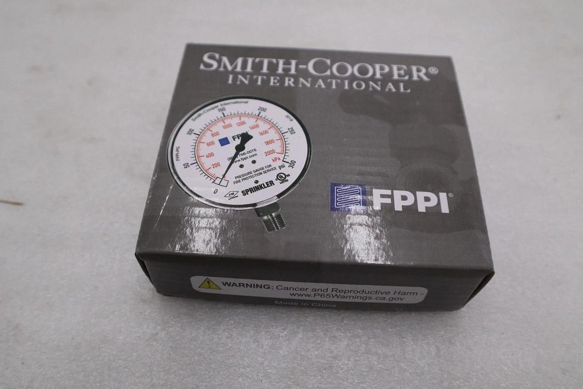 Used LOT OF 5 - FPPI 11-552-00 Fire Sprinkler Protection Air Gauge - STOCK GF92A