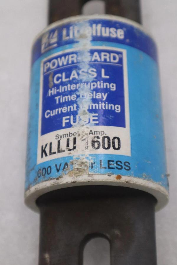 Used Littelfuse KLLU-1600 - Class L Medium Voltage Fuse 1600A - STOCK 4956A