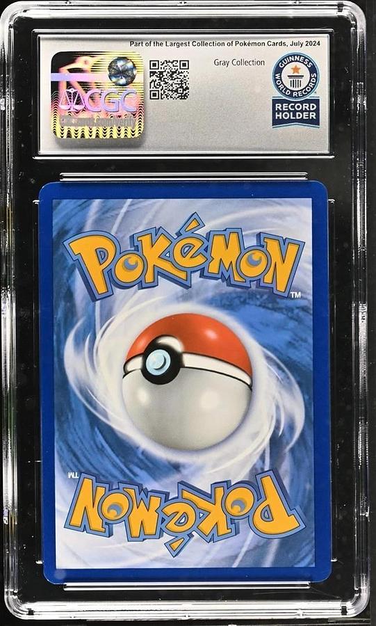Used 2023 POKEMON PALDEA EVOLVED HYPER RARE #278 BASIC GRASS ENERGY CGC WORLD RECORD