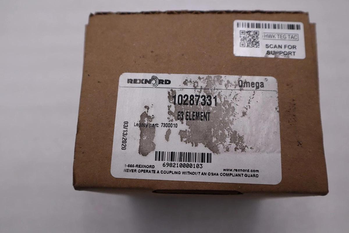 REXNORD OMEGA 10287331/ 7300010 E3 Element - STOCK 3103CC