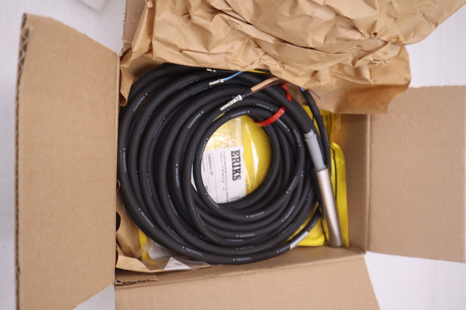 Used YOKOGAWA CORD CABLE 10M, PT1000 MATERIAL K1520LT NEW IN BOX STOCK G486A
