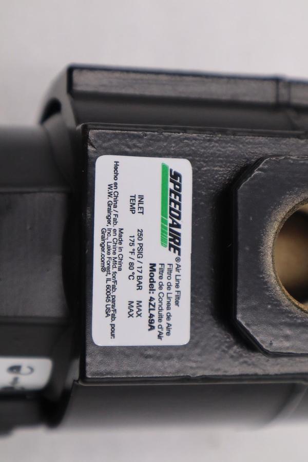 NEW NO BOX SPEEDAIR 4ZL49A 250PSI 175'F NSMP STOCK H1600