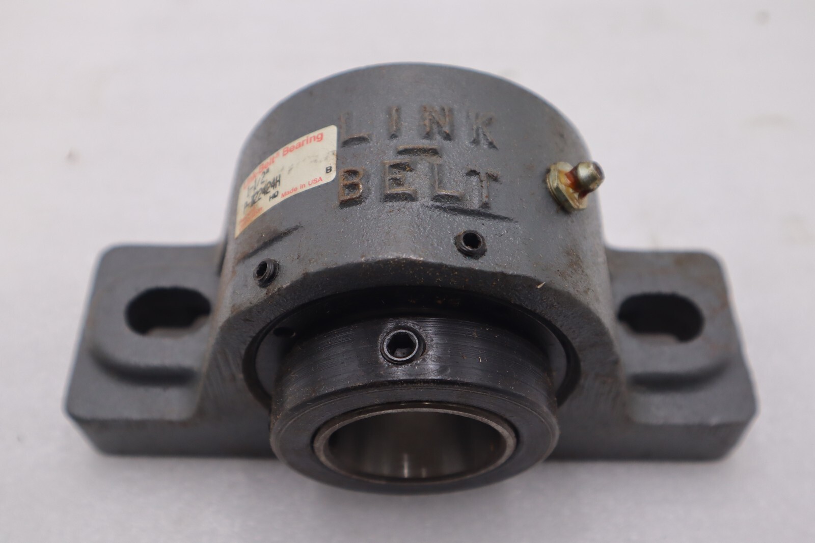 Used NEW OPEN BOX Rexnord PB22424H Link Belt Pillow Block Bearing 1-1/2" STOCK 2979-C