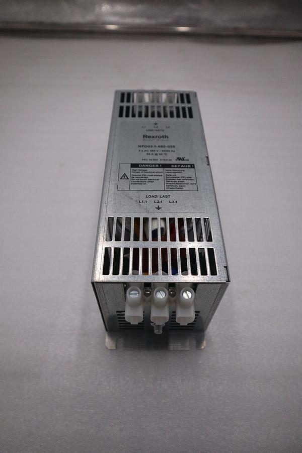 Used NEW OPEN BOX REXROTH NFD03.1-480-055 Powerline Filter STOCK G287