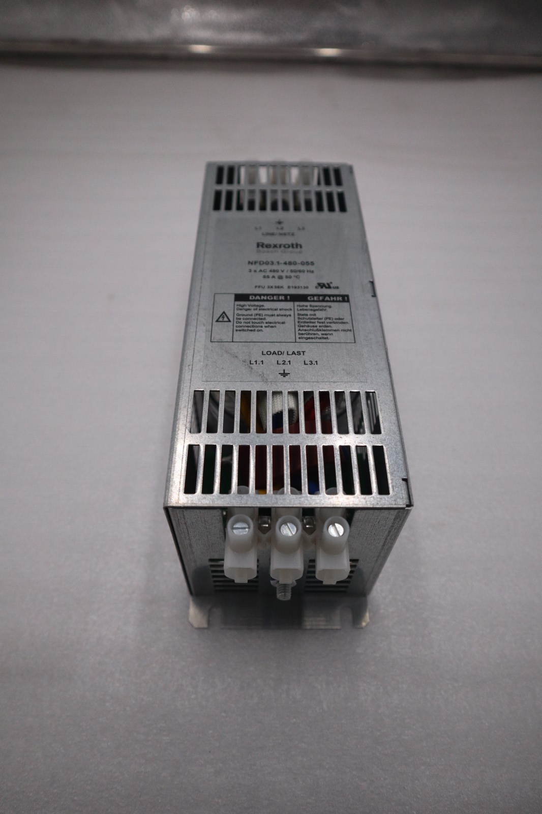 Used NEW OPEN BOX REXROTH NFD03.1-480-055 Powerline Filter STOCK G287