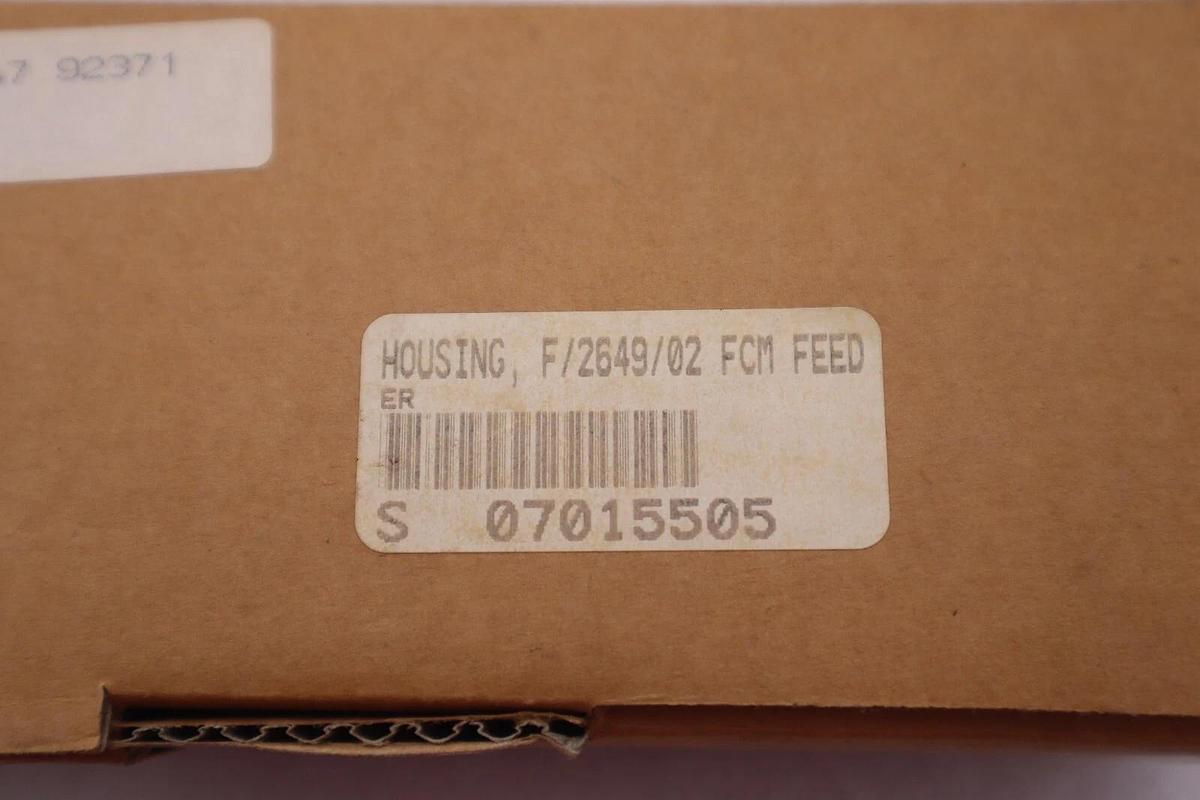 Used Housing F/2649/02 FCM FEED Serial Number 07015505  Stock #K-1865