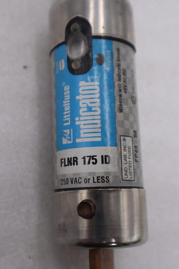 New Littelfuse FLNR 175 ID/ FRNR175ID Amp Fuse Powr-Gard 250 Volt STOCK H602A