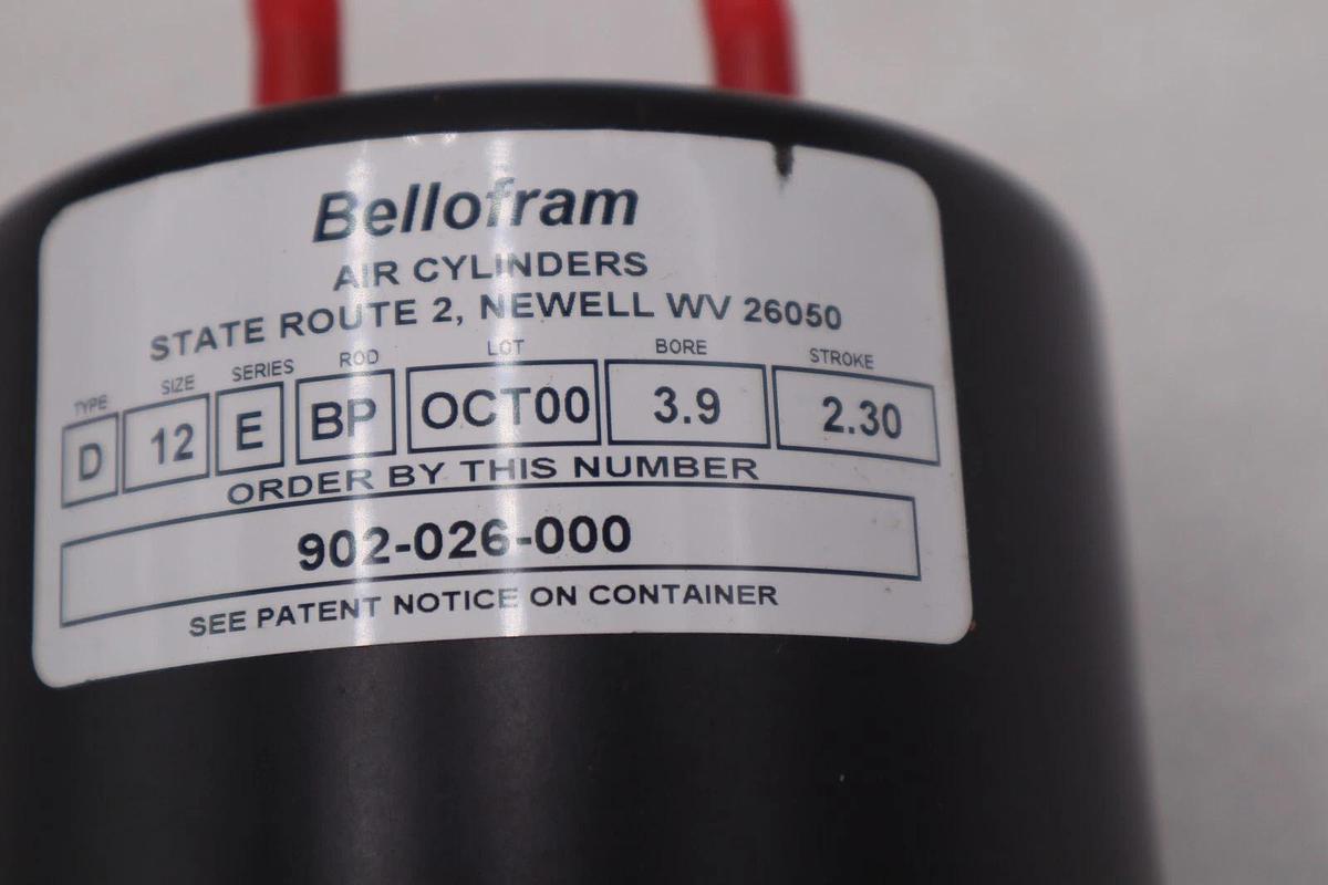 MARSH BELLOFRAM 902026000 CYLINDER DIAPHRAGM AIR 125 PSI MAX STOCK 4661