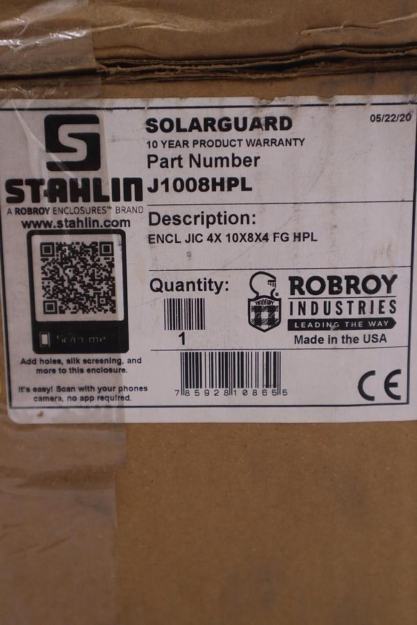 ROBROY J1008HPL / J1008HPL (BRAND NEW) STOCK 3531