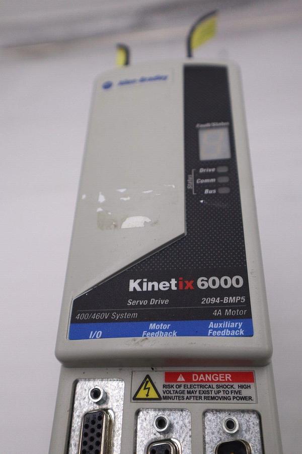 Used ALLEN BRADLEY 2094-BMP5 ALLEN BRADLEY KINETIX 6000 AXIS MODULE STOCK 5046