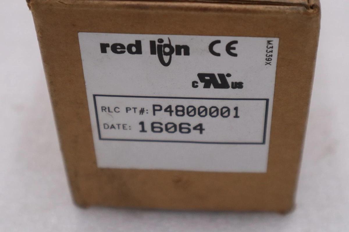 Used RED LION CONTROLS P4800001 / P4800001 (NEW IN BOX) STOCK K-1687A