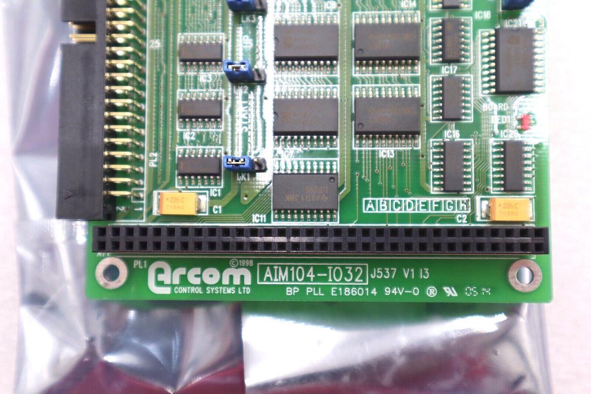 ARCOM CONROL SYSTEMS LTD AIM104-I032 J537 V1 13 BP PLL E186014 94V-0 STOCK #2735