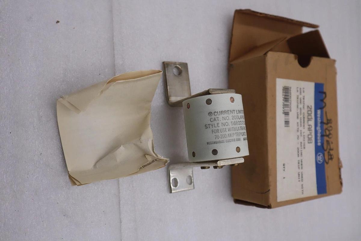 LOT OF 2 NEW OPEN BOX Westinghouse 200LAP08 TRI PAC Current Limiter STOCK 5657-A
