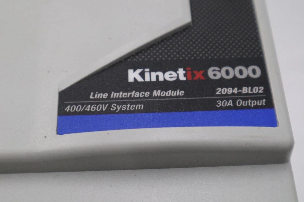 Used Allen Bradley 2094-BL02 Kinetix 6000 460V Line Interface Module SER A #707-A